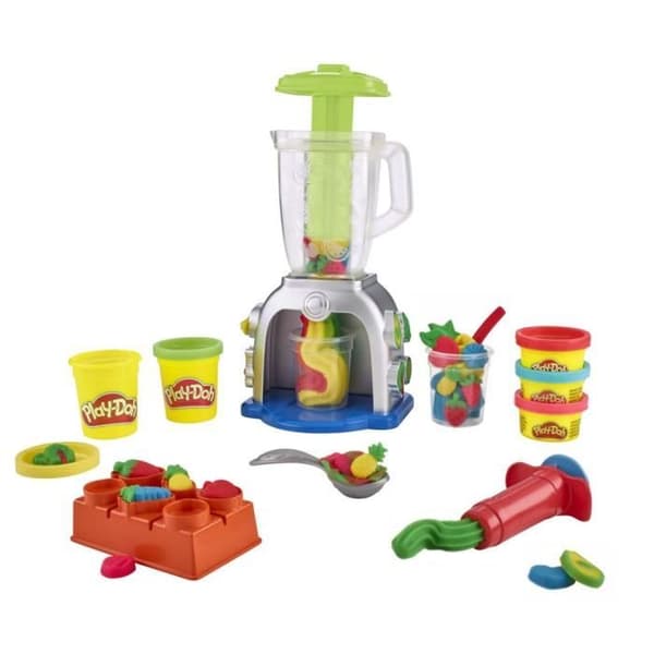 Play-Doh Smoothie Whirl, låtsasleksak med modellera, pyssel för barn från 3 år