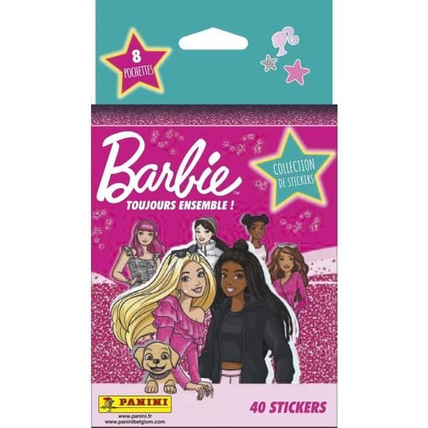 Blisterpakke med 8 PANINI-poser - BARBIE CORE COLLECTION