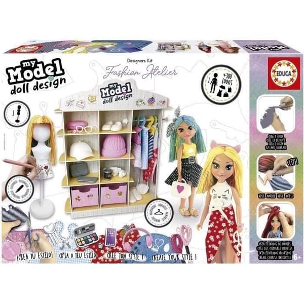 MY MODEL POP DESIGN FASHION ATELIER - EDUCA - Stylingspel - 19350