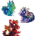 Miniatyrbillede 4 af 5: Strygeperler - Drager - SES CREATIVE - Lav 3 typer drager i 3D.