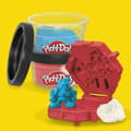 Miniatyrbild 6 av 6: Play-Doh Captain America, Stamper Shield-set med flexibel figur, tillbehör och modelleringsmassa, från 4 år, Marvel