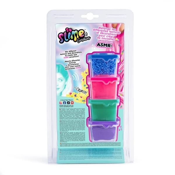 Kanalleksaker - So Slime DIY - Mix'in Sensations 4-pack - Kreativa hobbyer - SSC 232 - Kanalleksaker