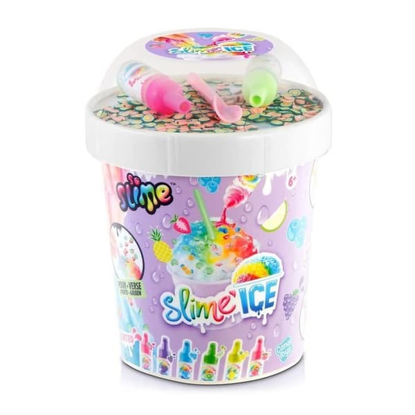 Canal Toys - SO SLIME DIY - Limajäätelö Megakuppi - Mukana 2 tuoksuväriä, 1 lusikka ja koristeet - SSC 300
