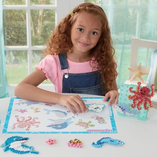 Kreationsæske - AQUABEADS 35046 - Vandlevende liv