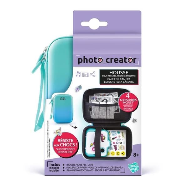 Photo Creator - Kameraväska med direktutskrifter - Kompatibel med Creator Photo - CLK 012 - Channel Toys
