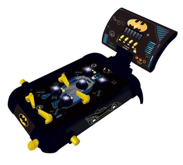 Batman elektroniskt flipperspel med ljus- och ljudeffekter