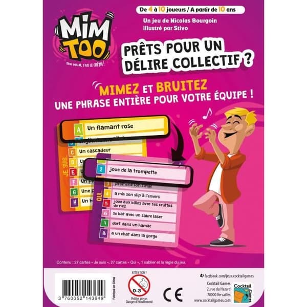 Mimtoo|Asmodee - Kort- och fantasispel - från 6 år