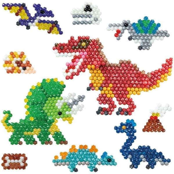 Aquabeads - Dinosauriernas land - Kreativa pärlor för barn