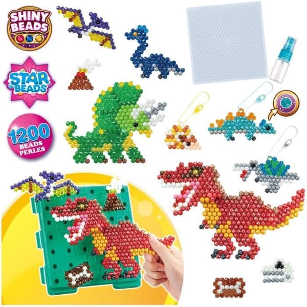 Aquabeads - Dinosauriernas land - Kreativa pärlor för barn