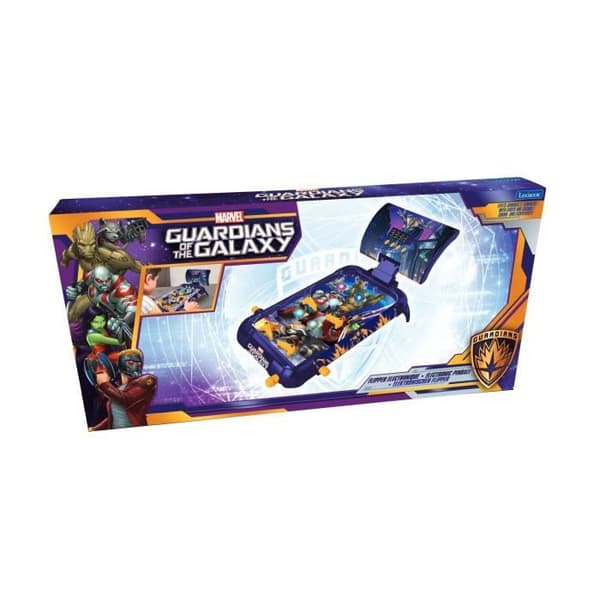 Guardians of the Galaxy Elektronisk Flippermaskine med Lys- og Lydeffekter (Engelsk)