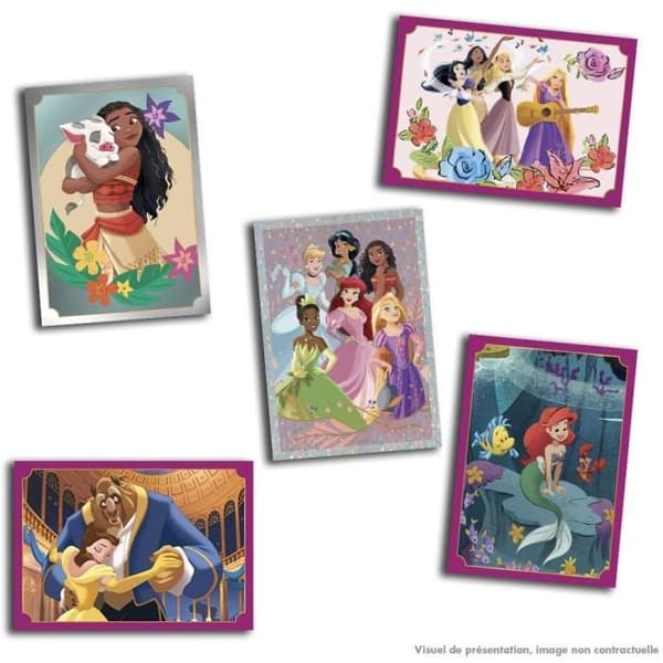 Tarrat - PANINI - Disney Prinsessat 2025 - 36 taskun pakkaus - 180 tarraa