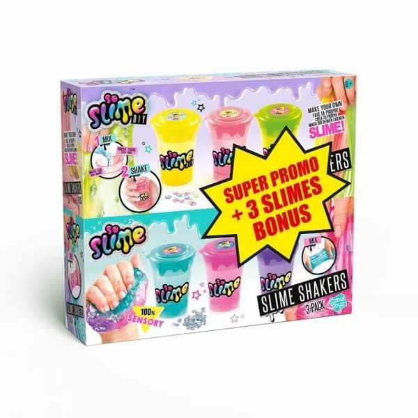 Canal Toys - Slemskakare 3 + 3 bonusar