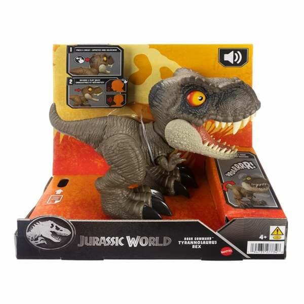 Dinosaurie Mattel Jurassic World Roar Command T-Rex 21,59 x 22,23 x 10,16 cm