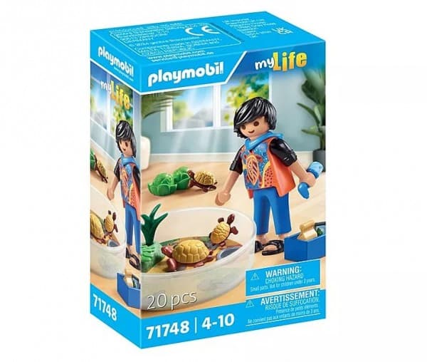 Playmobil PLM FAMILLE DE TORTUES TERRARIUM, 72,3 g