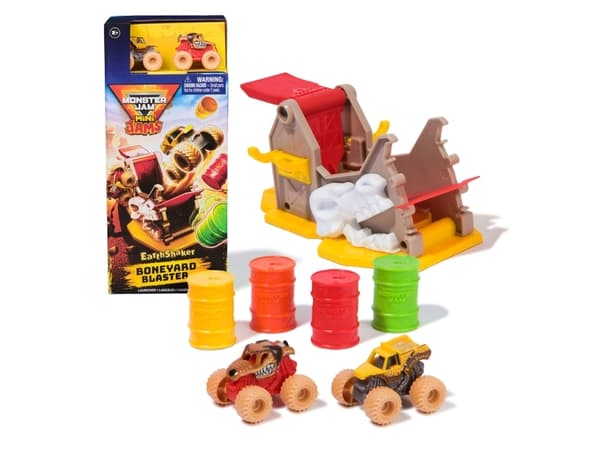 Monster Jam Mini 1:87 Launchers Playset