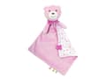 Miniatyrbilde 1 av 5: Plysj bamse med pledd 47x40 MAXI DOUDOU rosa Chicco