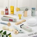 Miniatyrbillede 4 af 7: OBOSOE frisørsalon i træ til børn, rollelegelegetøj - perfekt gave til drenge og piger
