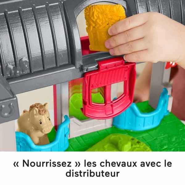FISHER-PRICE Little People - Iloisten hevosten talli, 6 osaa - Fisher-Price - HWR84