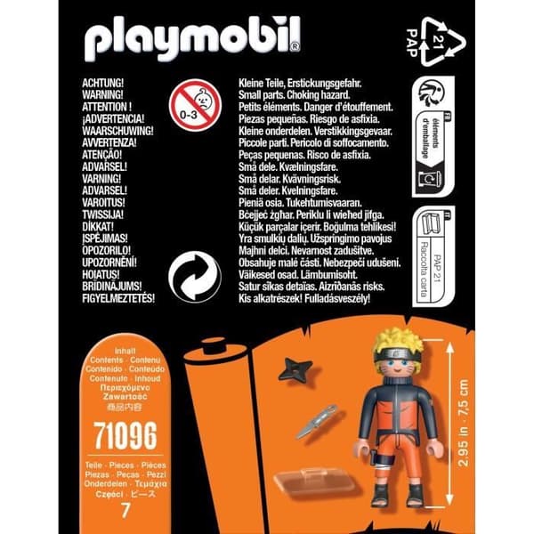 PLAYMOBIL Naruto-figur, Naruto Shippuden, 5 år