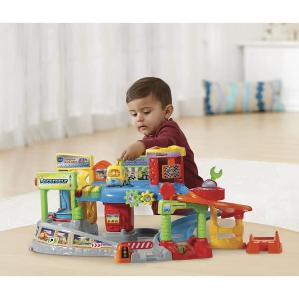 VTECH Tut Tut Bolides Interaktiv Garage - Ethan Reparationsprofessionellen - Unisex - Fra 1 til 5 år
