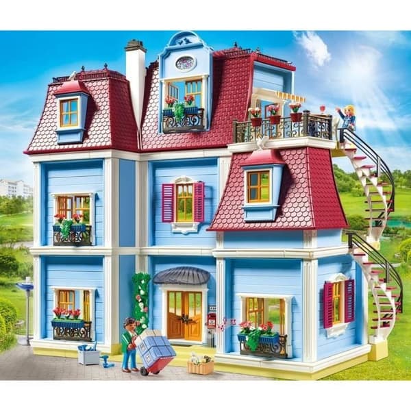 PLAYMOBIL 70205 Stort Traditionelt Hus, Dukkehus Det Traditionelle Hus, 592 dele, Fra 4 år