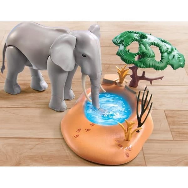 PLAYMOBIL 71294 Upptäcktsresande med savanndjur, Wiltopia, med 1 elefant och djur, från 4 år