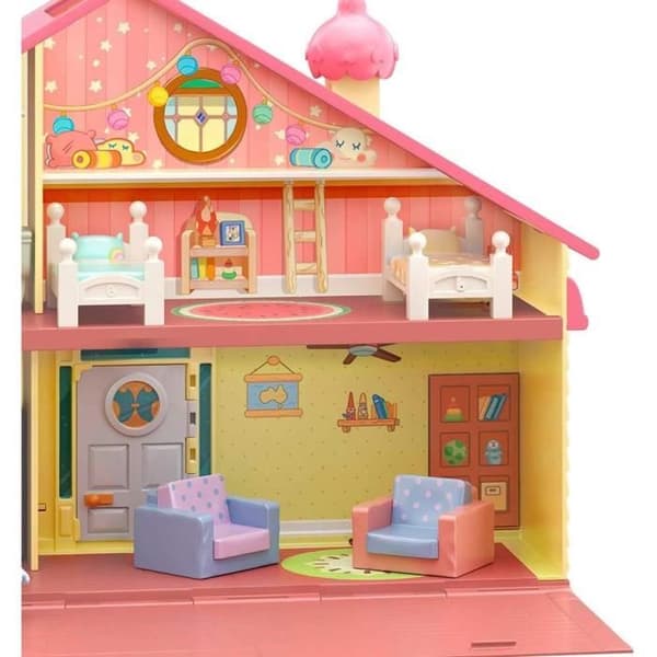 Bluey, Blueys hus, figur og hus, miniatureunivers, Moose Toys