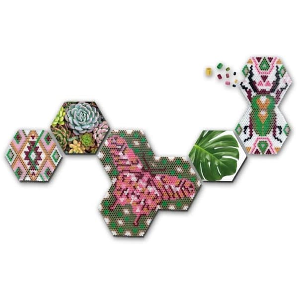 Fusion Beads - SES CREATIVE - BEEDZ Art - Hex Tiles -hevoset