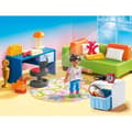 Miniatyrbild 3 av 3: PLAYMOBIL 70209 Barnrum med bäddsoffa, traditionellt hus, dockhus, 43 delar, från 4 år