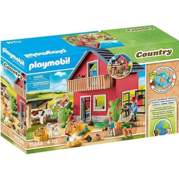 PLAYMOBIL 71248 Liten bondgård, 137 delar, Från 4 år