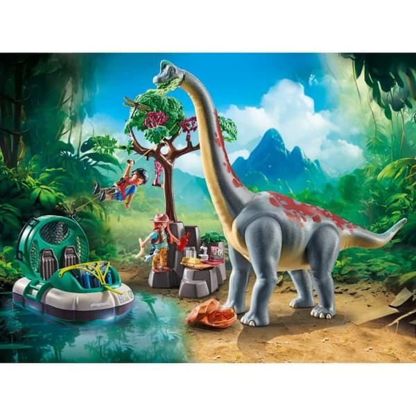 PLAYMOBIL 71819 Brachiosaurus, Upptäcktsresande, Svävare
