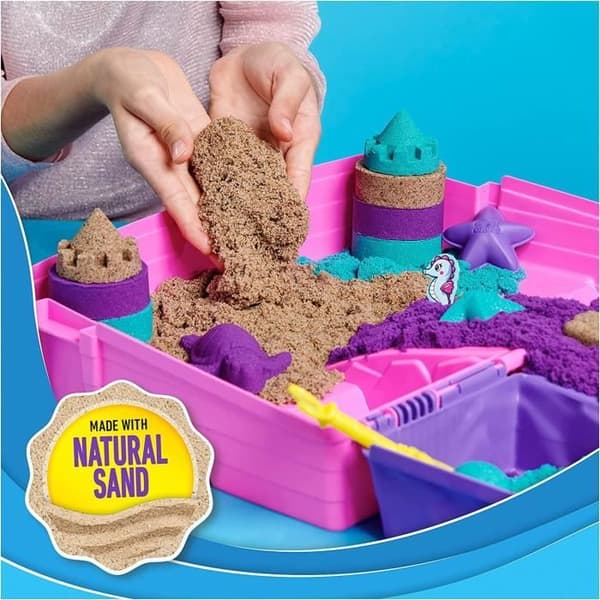 SPIN MASTER MERMAID PALACE ETUI 934 G Kinetic Sand