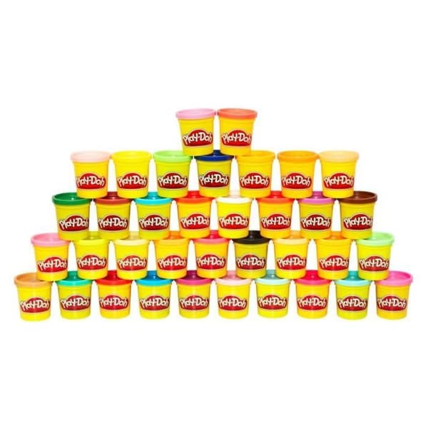 Play-Doh modelleringsmasse, 36-pakning med 84 g dåser, flere farver, fra 24 måneder