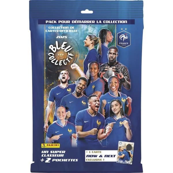 Starterpakke - PANINI - FODBOLDFORBUND 2025 TC - Ordbog + 4 lommer - 24 kort