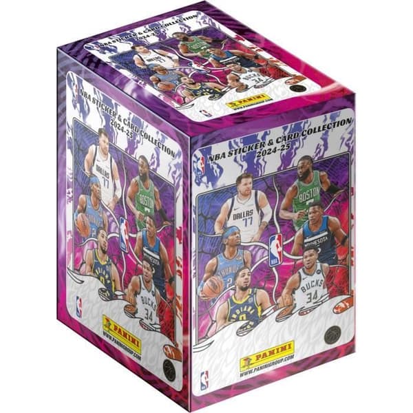 Æske - PANINI - NBA US Basketball 2024/25 - 50 lommer med 5 klistermærker