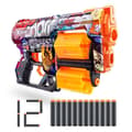 Miniatyrbild 4 av 6: Pilkastare - ZURU - X-SHOT Dread - Dubbelroterande pipa - 7 designer - 27m räckvidd