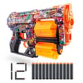 Miniatyrbild 6 av 6: Pilkastare - ZURU - X-SHOT Dread - Dubbelroterande pipa - 7 designer - 27m räckvidd