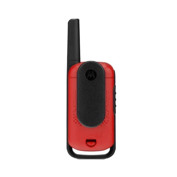Motorola Röd T42 Walkie-talkie - 4 km räckvidd - 16 kanaler - LCD-skärm