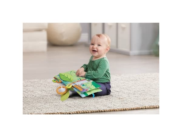 VTech Babys Musik-Kuschelbuch, Kangaskirja, 7 sivua, 0,5 vuosi/vuosia, Kangas, 170 g