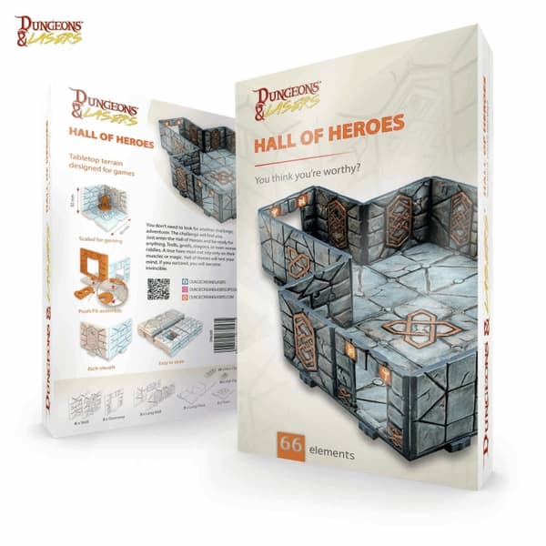 Dungeons & Lasers - Hall of Heroes