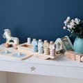 Miniatyrbillede 10 af 10: Mamabrum Montessori legesæt 19-24 måneder - 6 dele pædagogisk trælegetøj til balance, sortering og motorik