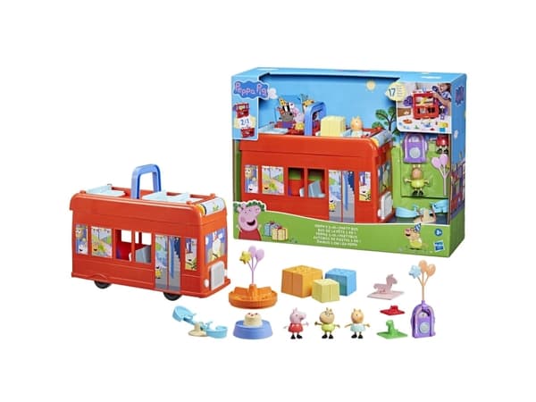 Peppa Pig 2 In 1 Party Bus