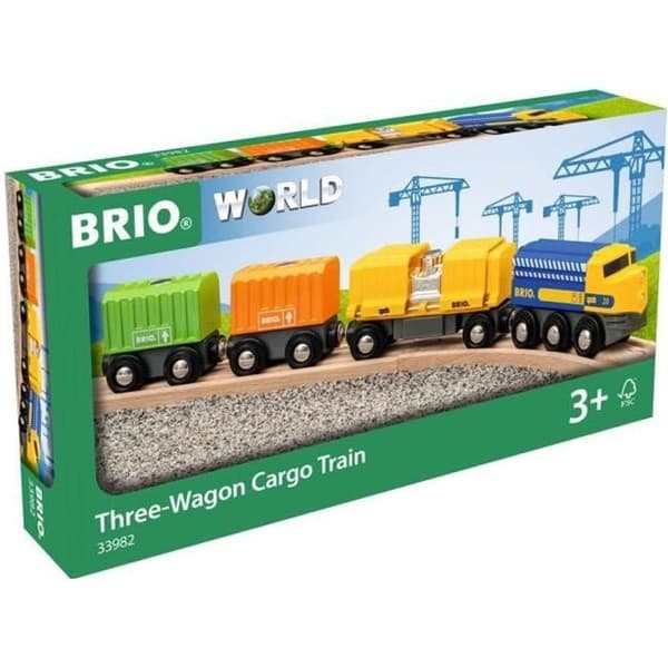 BRIO Godståg - Ravensburger - 7 stycken - Blandat från 3 år - 33982