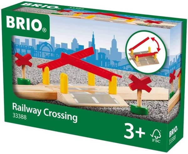 BRIO World Level Crossing - Ravensburger - Blandat från 3 år - 33388