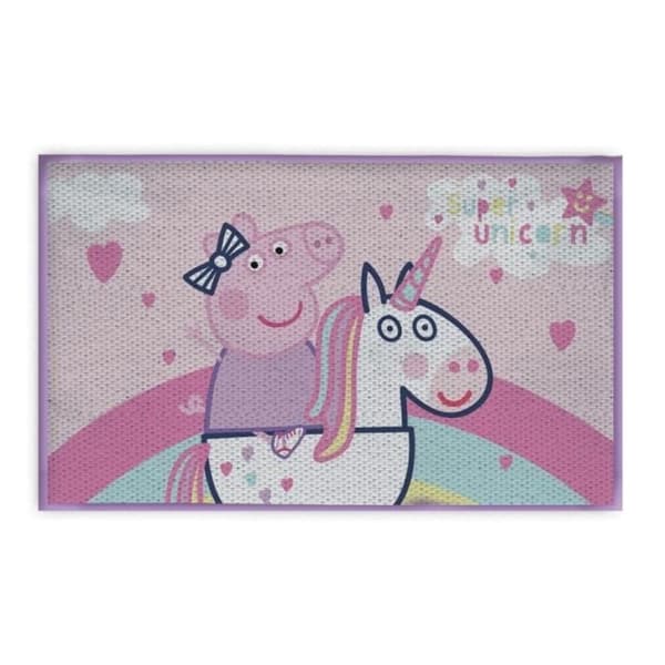 Nickelodeon matta Peppa Pig tjejer 40 x 60 cm rosa
