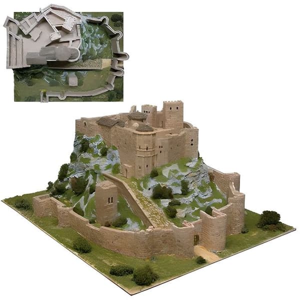 Keramisk modell - Loarre Castle