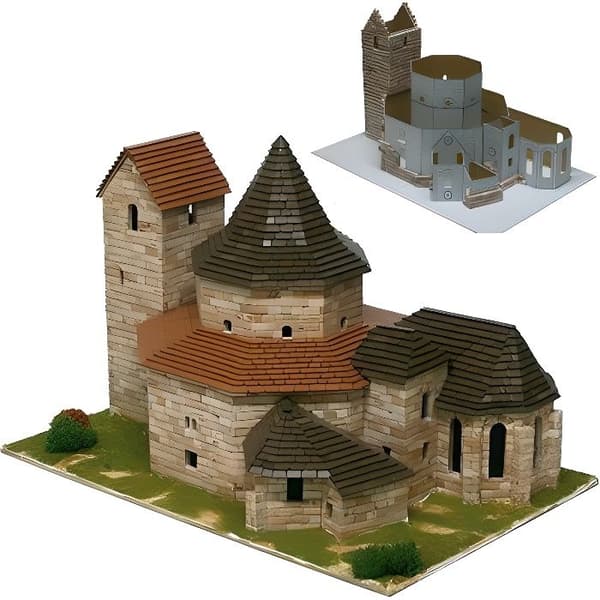 Keramisk modell - AEDES - Ottmarsheim Abbey - 4186 delar - Svårighetsgrad 4/6
