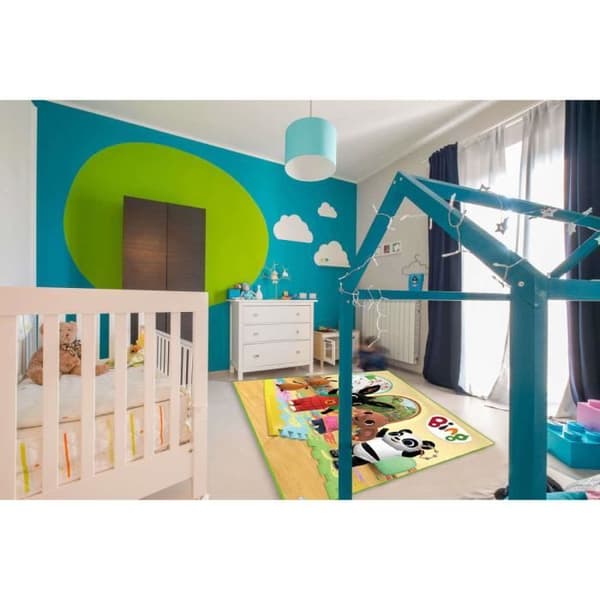 Skummatta - ODS - Bing Bunny - Vit - Inomhus - 120 x 90 cm