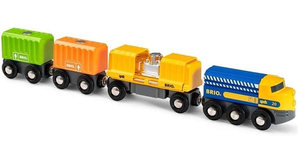 BRIO Godståg - Ravensburger - 7 stycken - Blandat från 3 år - 33982
