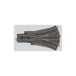 Trippelväxlarskena H0 Mèrklin 24630 - MÄRKLIN - C-spår med banvall och låg rälsprofil